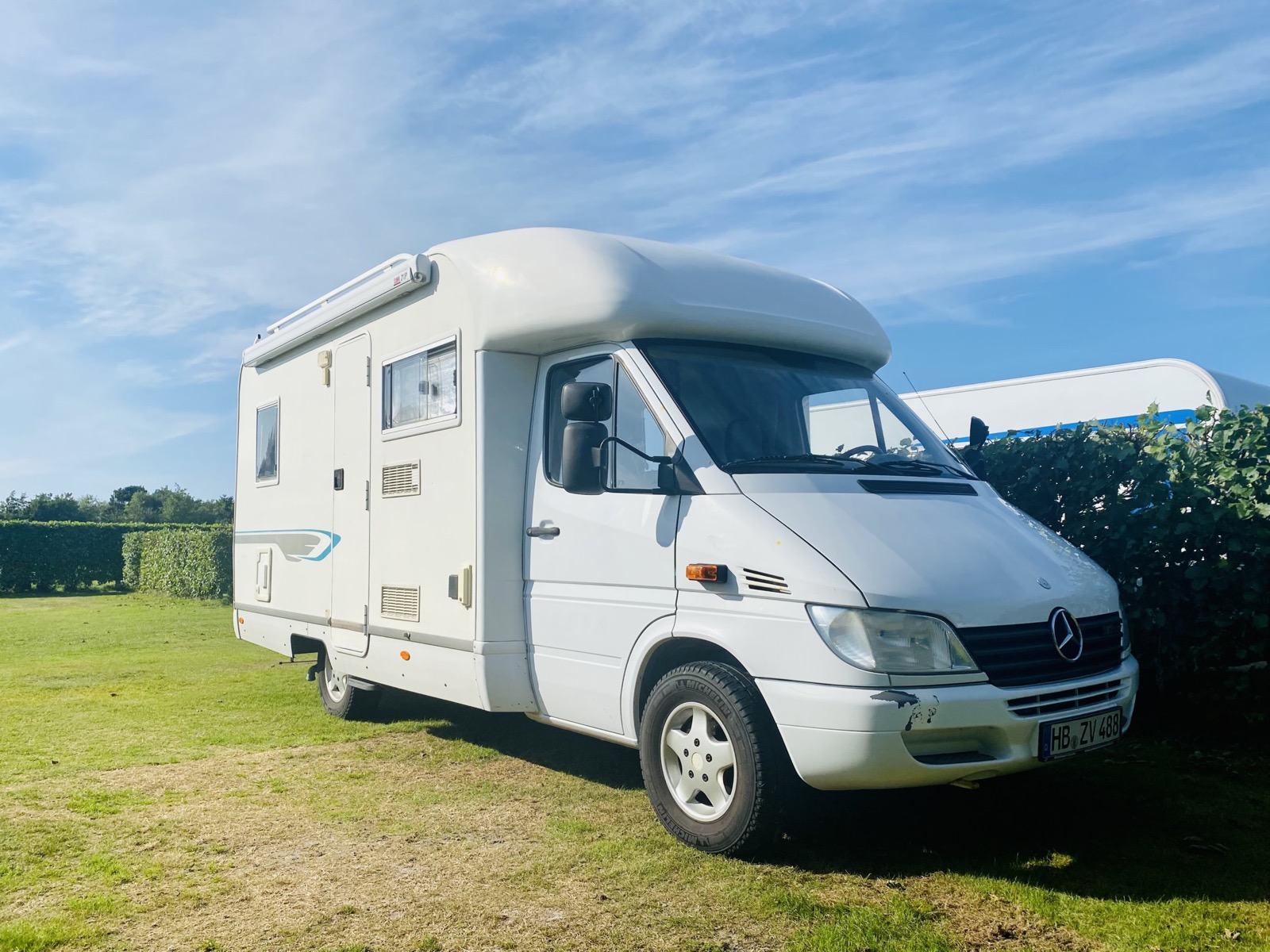 Autocamper på Rødgaard Camping