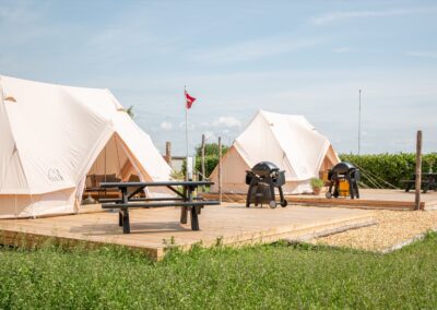Glamping på Rødgaard - Udefra 2