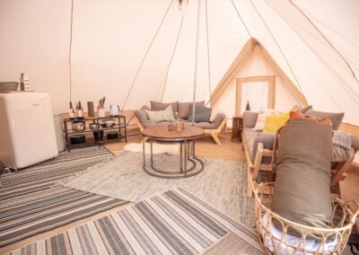 Glamping på Rødgaard - Interiør 2