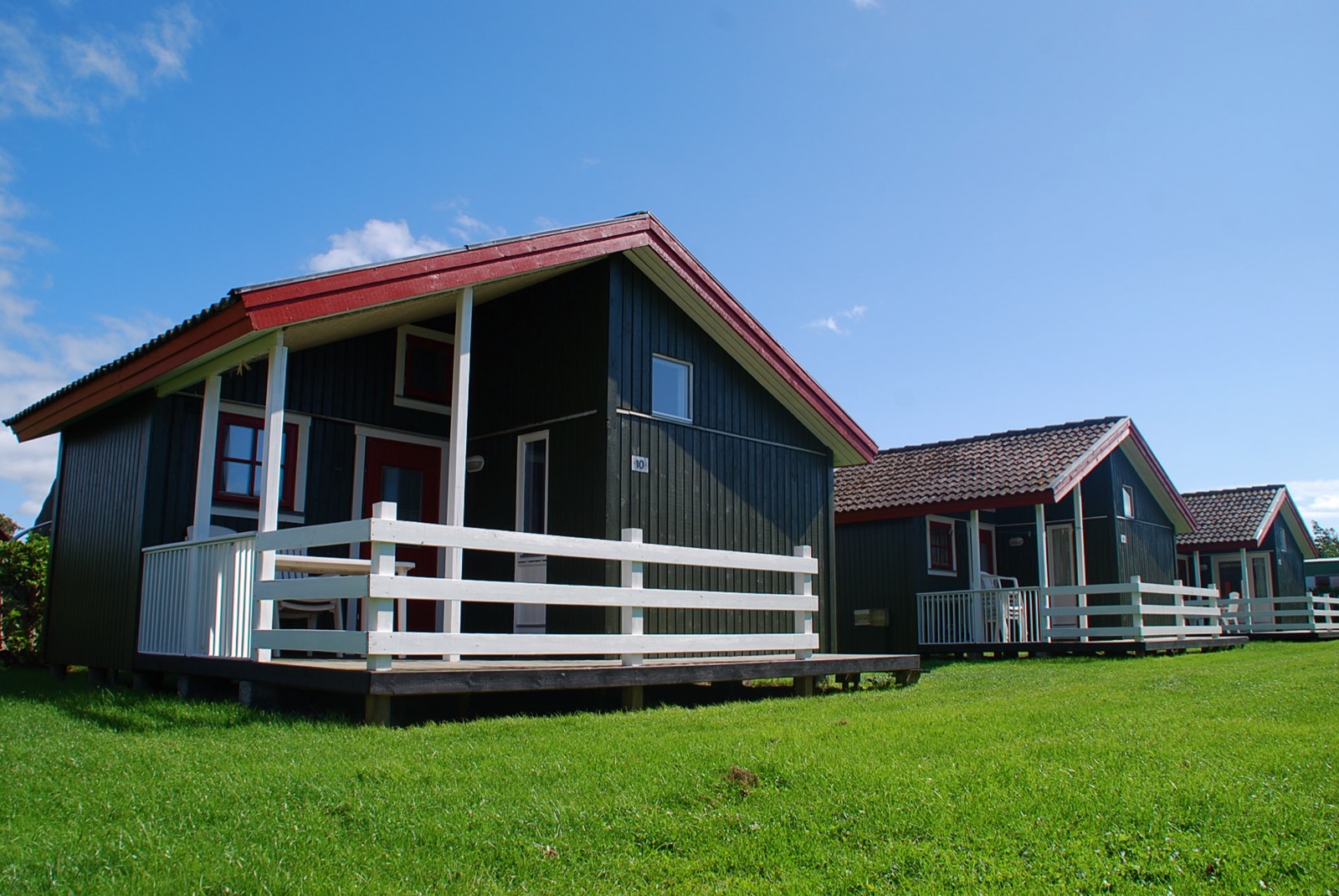 Hytter - Grønne Hytter på Rødgaard Camping