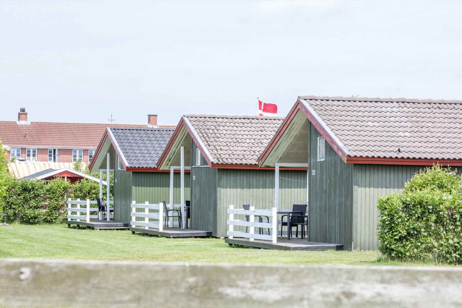 Glampingtelt på Rødgaard Camping - interiør