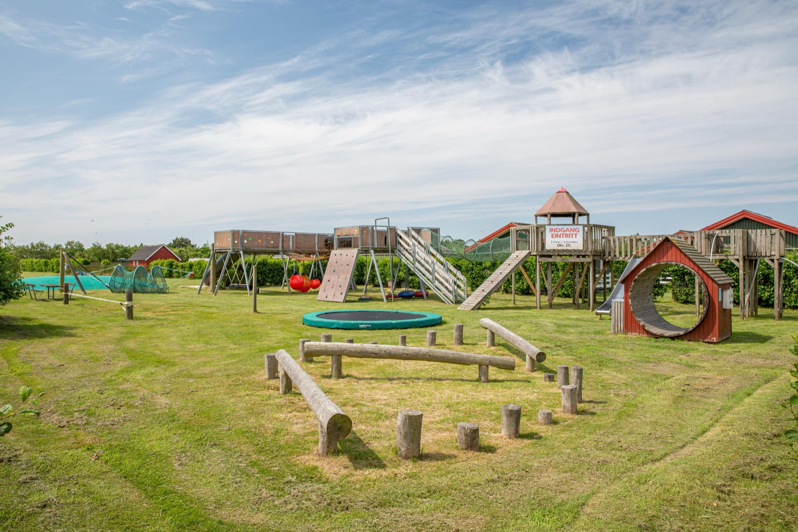 Legeplads på Rødgaard Camping