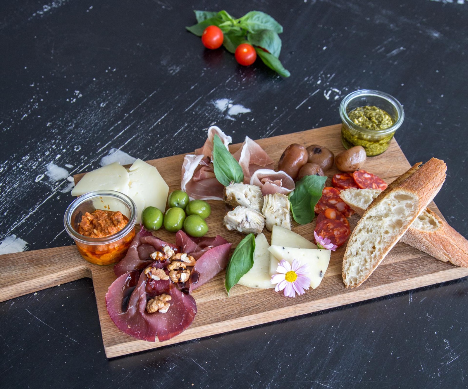 Mad på Café Axel - Rødgaard Camping - Italiensk Bræt